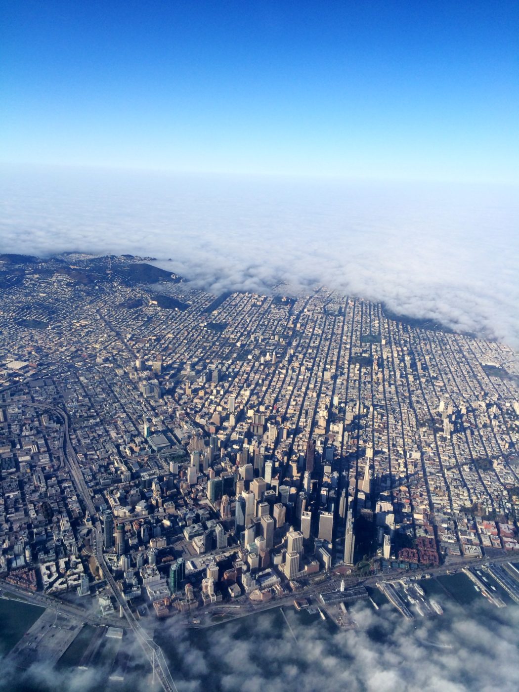 San Francisco from the sky